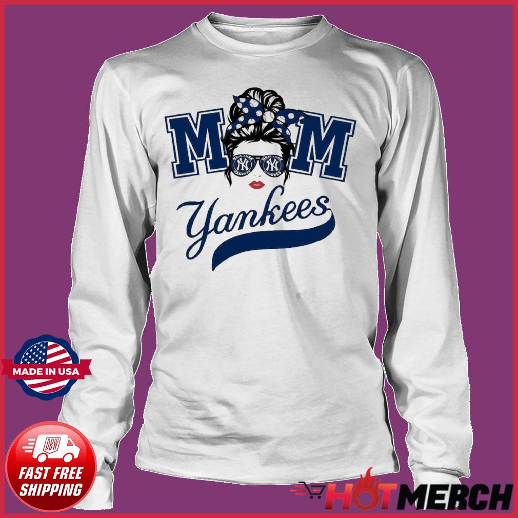 Official Mom Skull New York Yankees Baseball Mom Happy Mother's