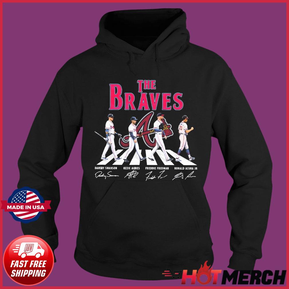Atlanta Braves Dansby Swanson signature shirt, hoodie, sweater and