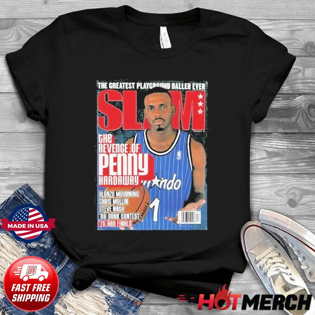 Penny hardaway slam sales shirt