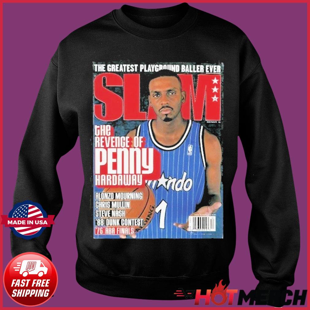 Penny hardaway slam sales shirt