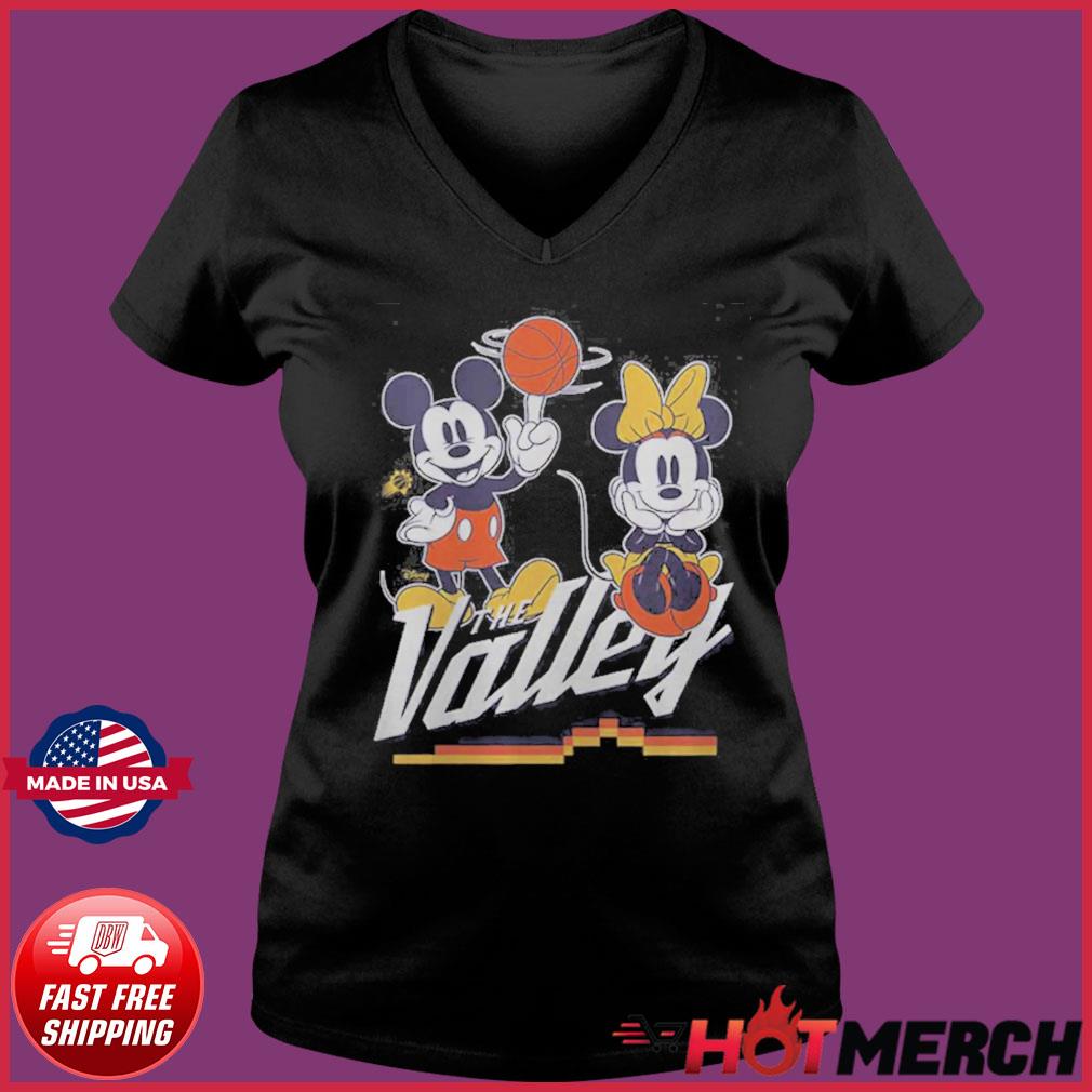 Funny Phoenix Suns Junk Food Disney Mickey & Minnie 2020 2021 The Valley  Shirt, hoodie, sweater, long sleeve and tank top