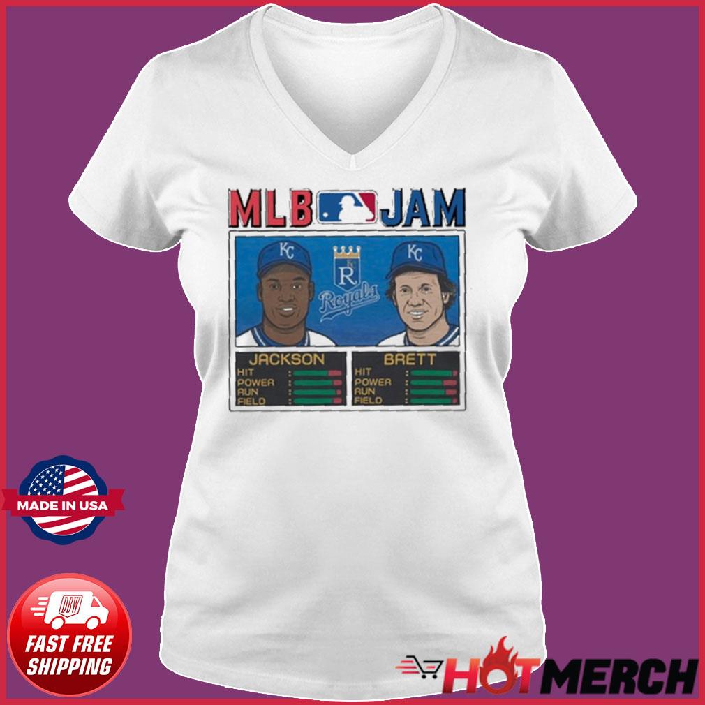 MLB Jam Royals Jackson and Brett shirt, hoodie, sweater, long