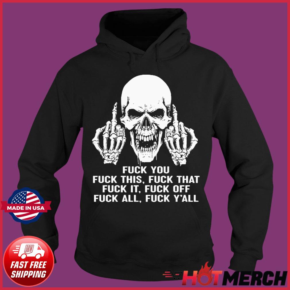 Official Fuck The Patriarchy Skull Hoodie - Hnatee