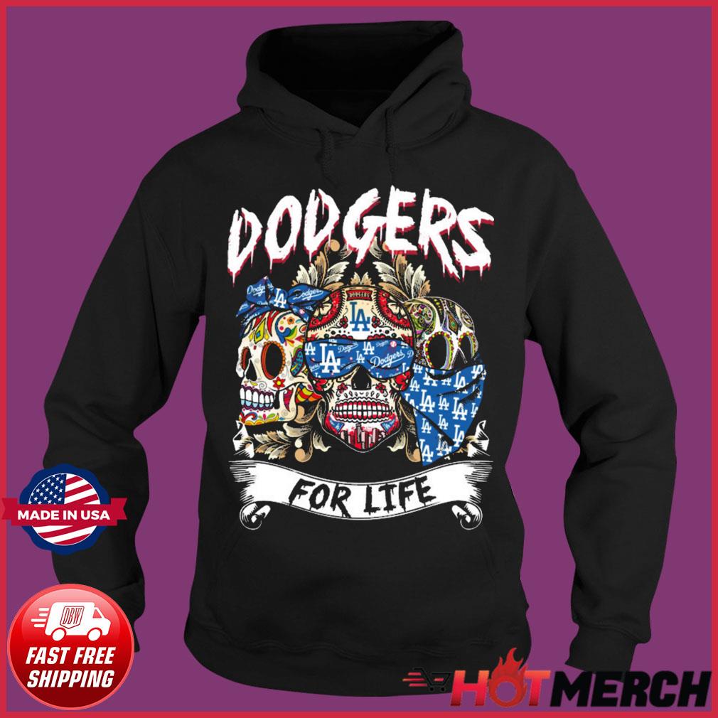 Official Los Angeles Dodgers Women's Sugar Skull Shirt, hoodie