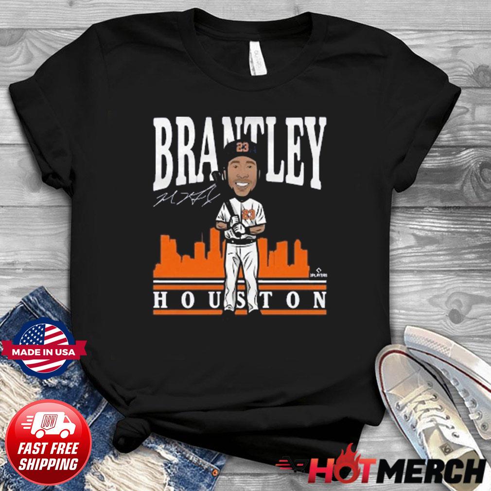 Michael Brantley Toon Houston Astros Signature Shirt, hoodie