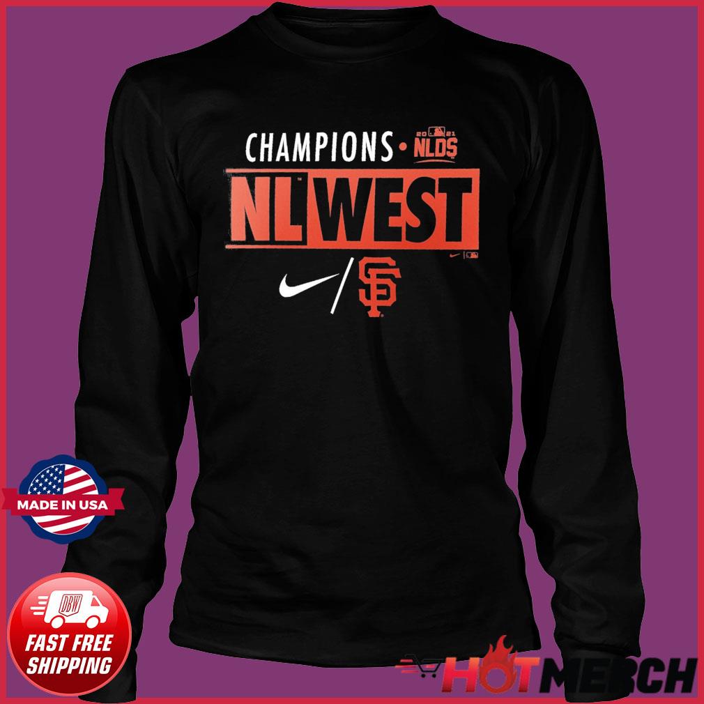 San Francisco Giants National League West Division Champs 2021 shirt,  hoodie, sweater, long sleeve and tank top