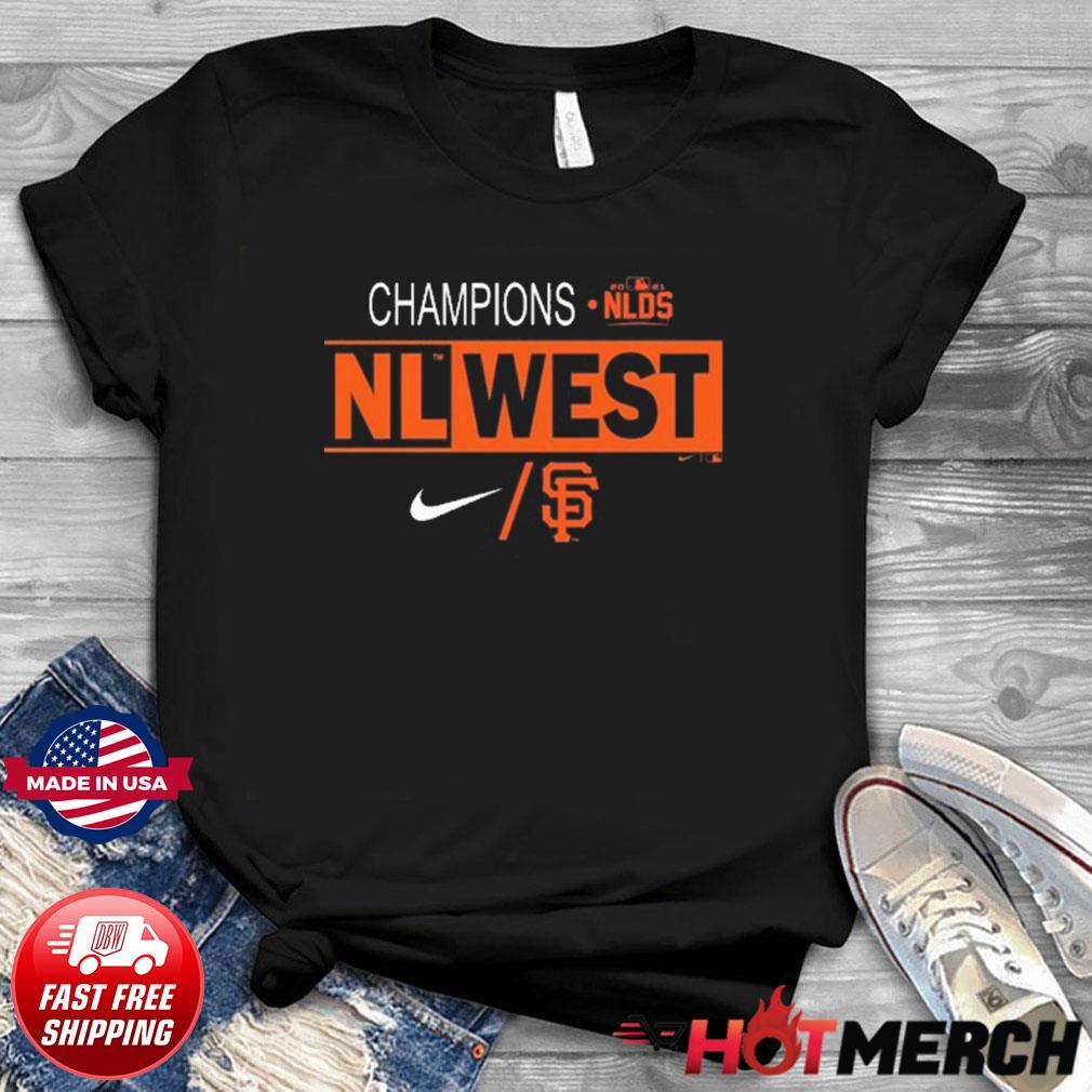 NLDS SF Giants Nike 2021 NL West Division Champions Shirt, hoodie, sweater,  long sleeve and tank top