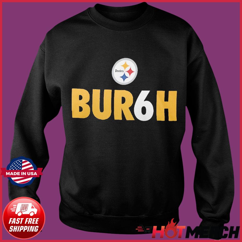 Pittsburgh Steelers Nike Hometown Collection Bur6h T-Shirt - Black