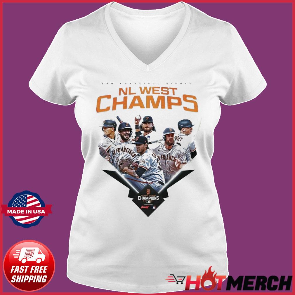 San Francisco Giants Nl West division Champions 2021 MLb shirt, hoodie,  sweater, long sleeve and tank top