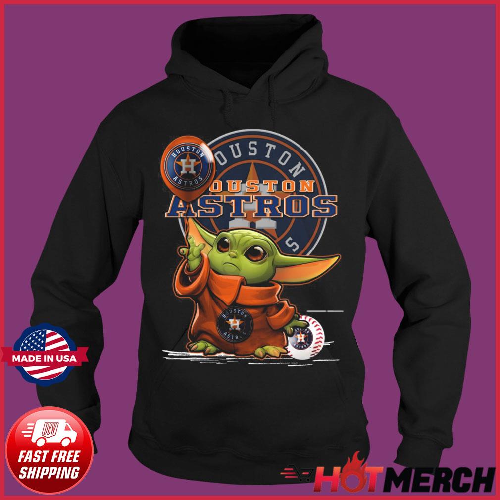 Astros Ugly Sweater Baby Yoda Baseball Logo Houston Astros Gift
