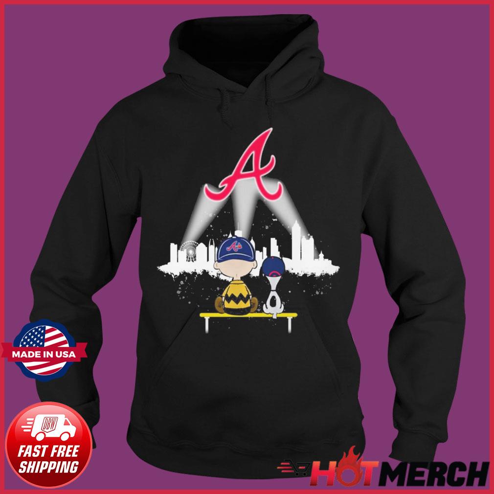 Atlanta Braves Snoopy Peanuts Christmas Shirt, hoodie, sweater and