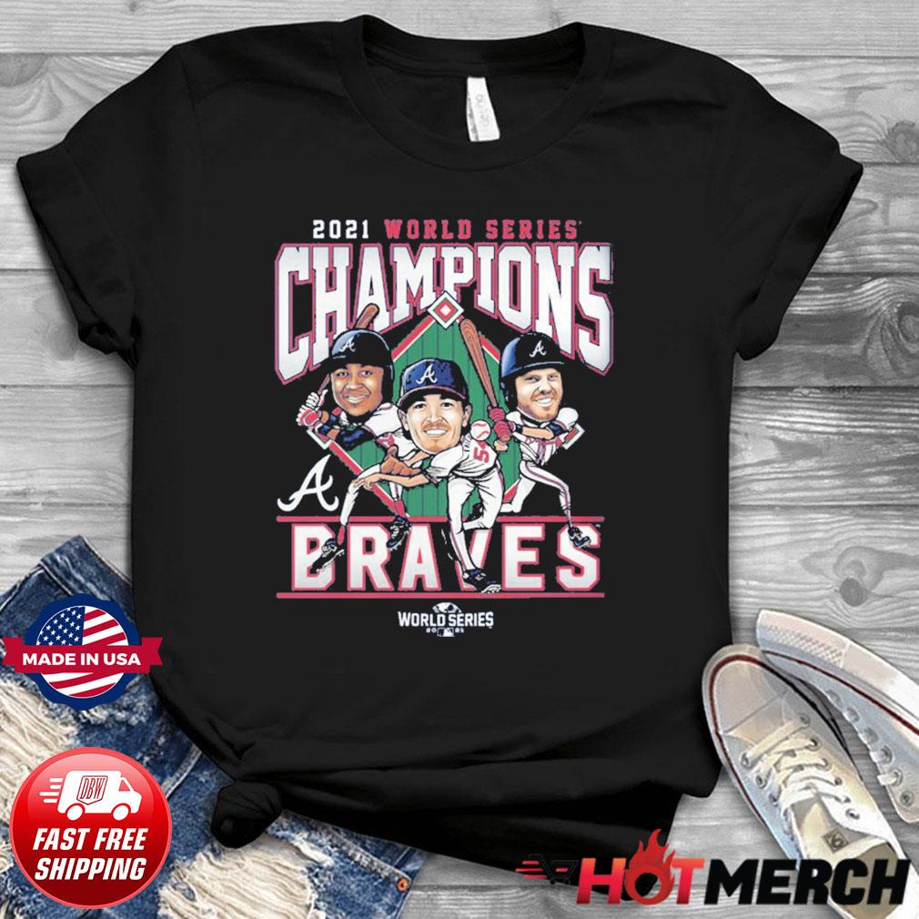 Atlanta Braves 2021 World Series Champions Signature Roster T-Shirt,  hoodie, sweater, long sleeve and tank top