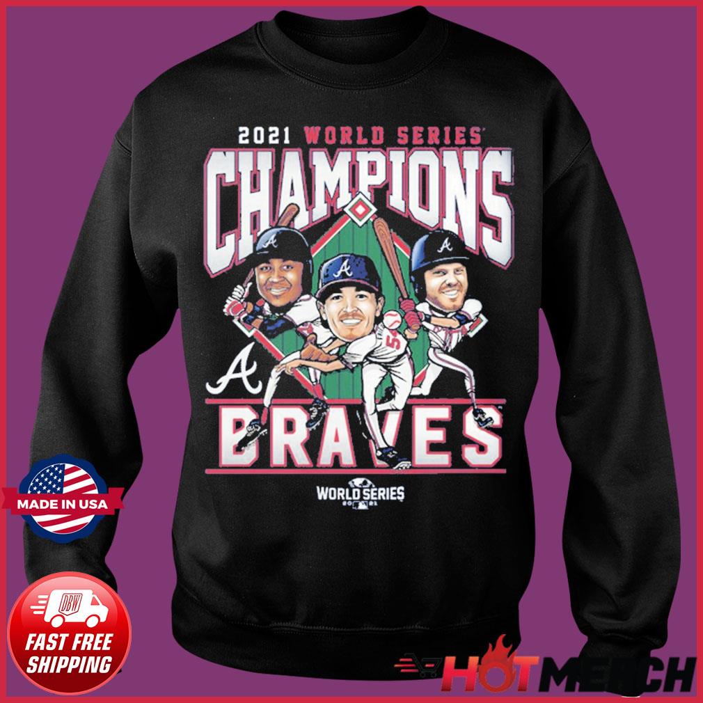 Atlanta Braves 2021 World Series Champions Signature Roster T-Shirt -  Black, hoodie, sweater, long sleeve and tank top