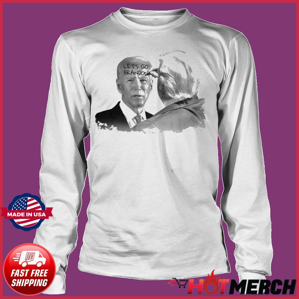 FREE shipping Trump write Biden Let's Go Brandon shirt, Unisex tee, hoodie,  sweater, v-neck and tank top