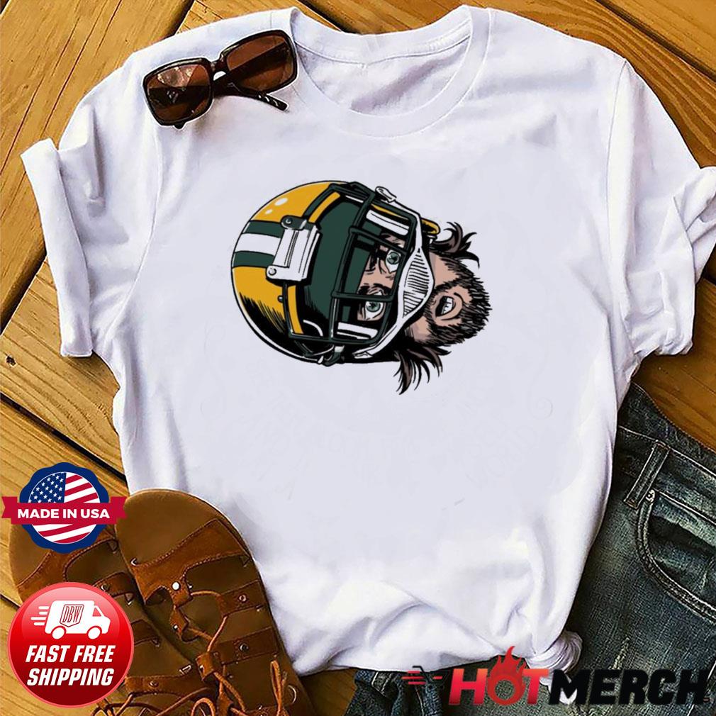 Aaron Rodgers Face Green Funny T-Shirt