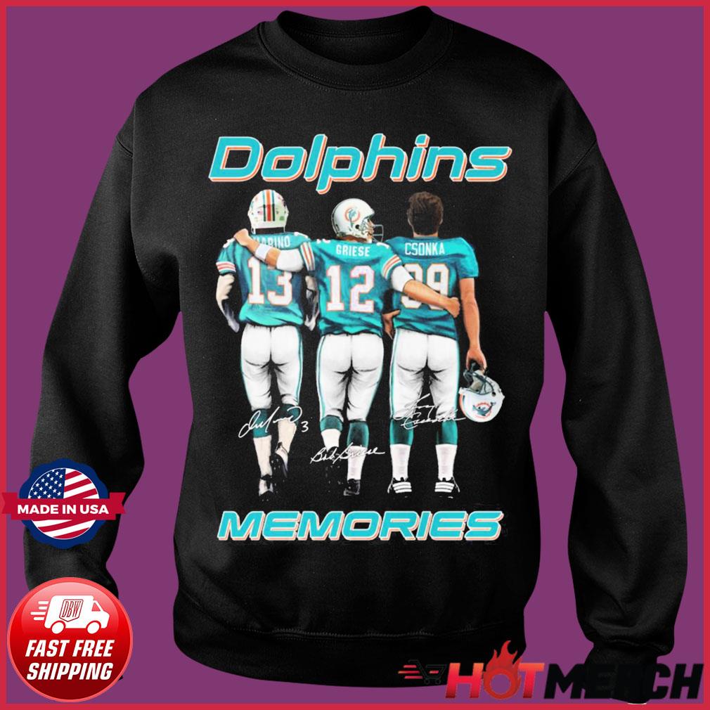 Miami Dolphins Dan Marino Signature Shirt, hoodie, sweater, long sleeve and  tank top