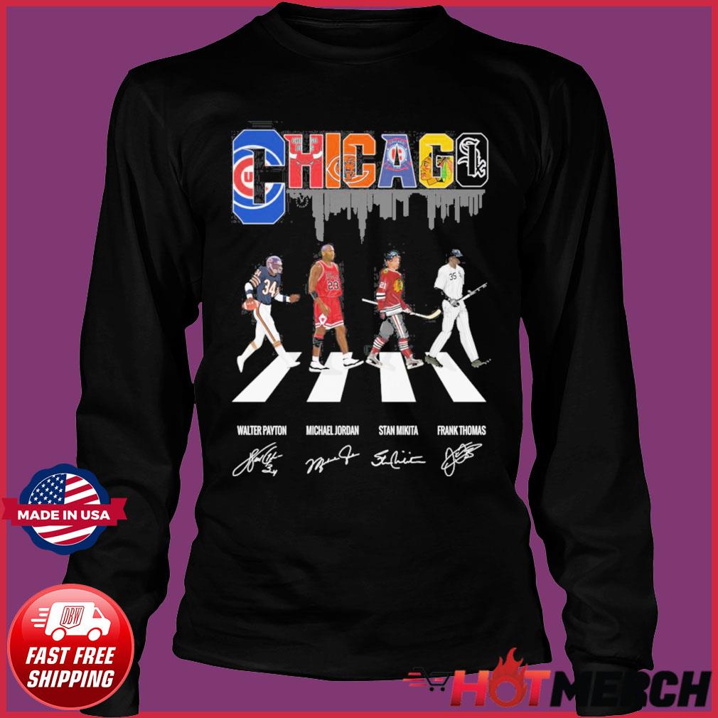 Chicago Cubs Abbey Road Signatures Shirt - High-Quality Printed Brand