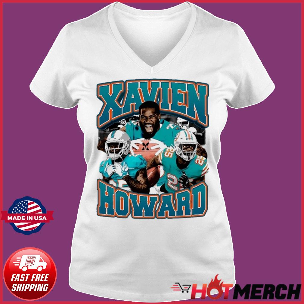 Xavien Howard Miami Dolphins AFC Defensive Player Unisex T-Shirt - Teeruto