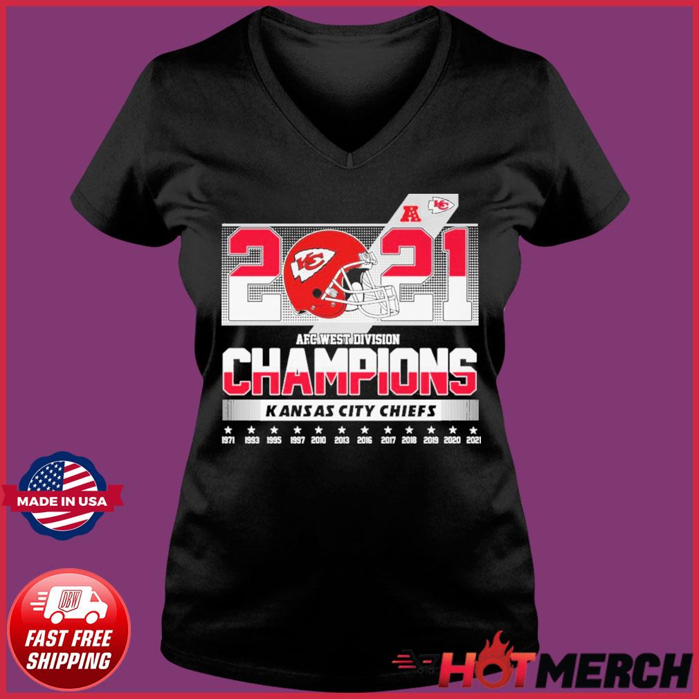 2021 AFC West Division Champions Kansas City Chiefs T-Shirt, hoodie,  sweater, long sleeve and tank top