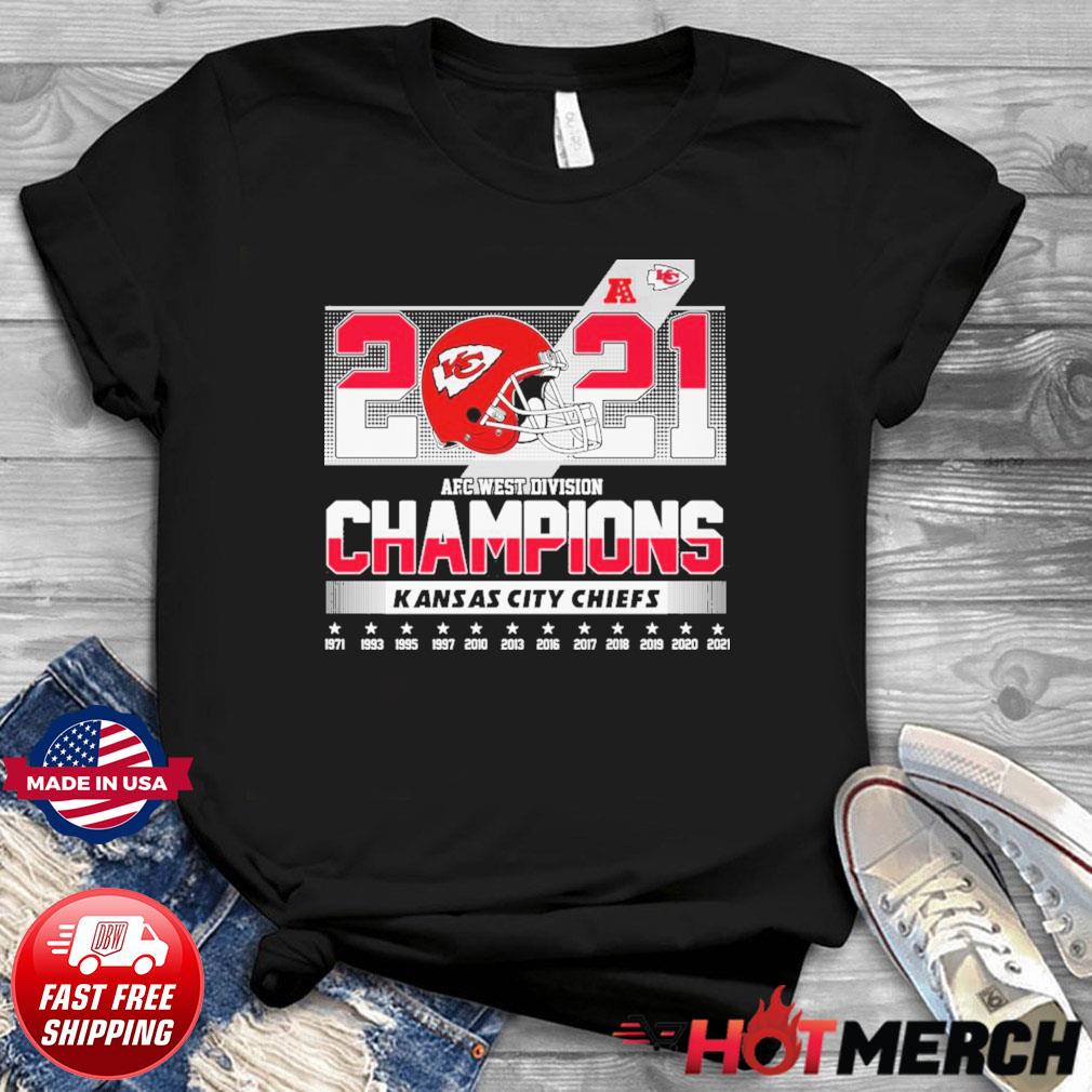 2021 AFC West Division Champions Kansas City Chiefs T-Shirt, hoodie,  sweater, long sleeve and tank top