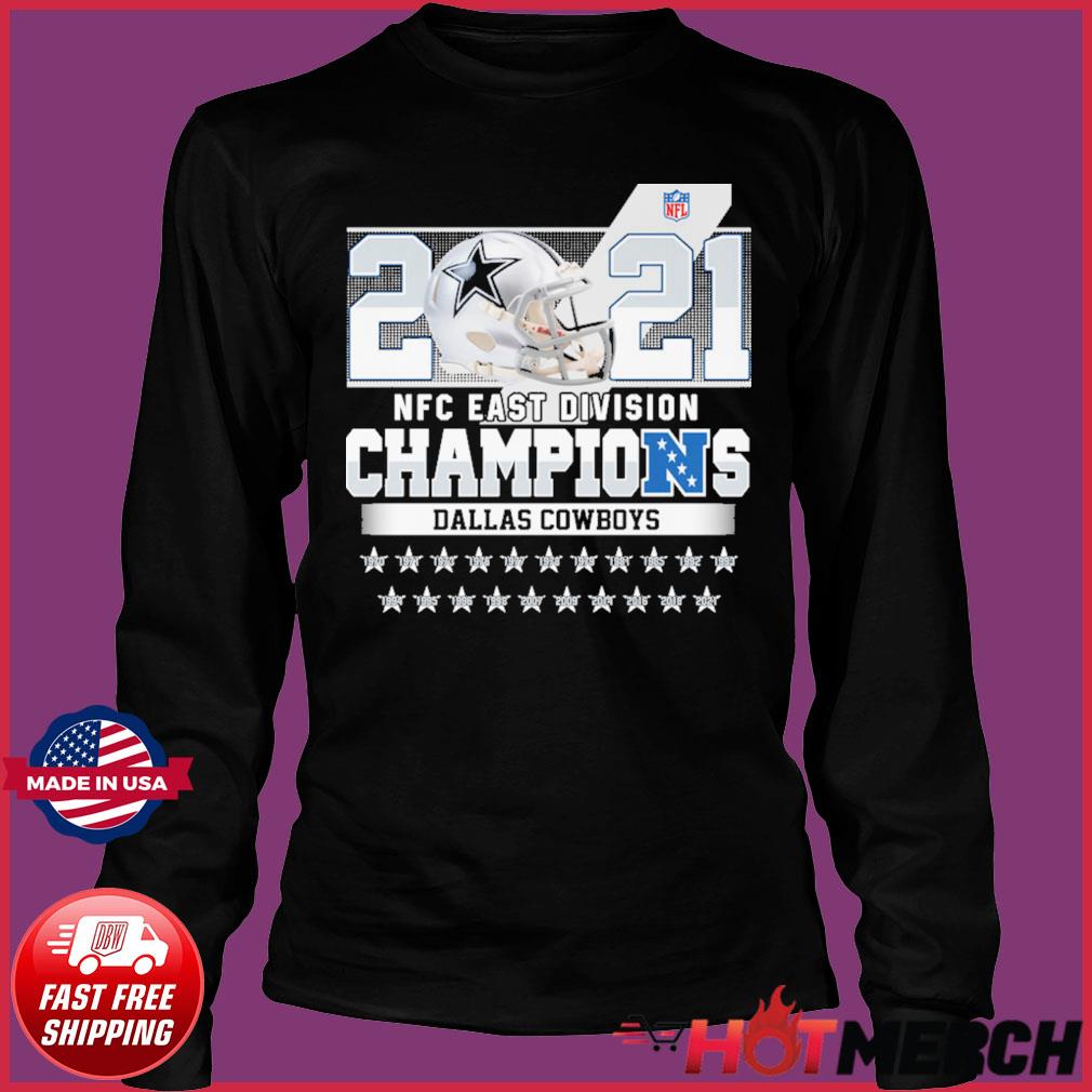 Dallas Cowboys NFC East Division Champions 2021 signature shirt, hoodie,  sweater, long sleeve and tank top