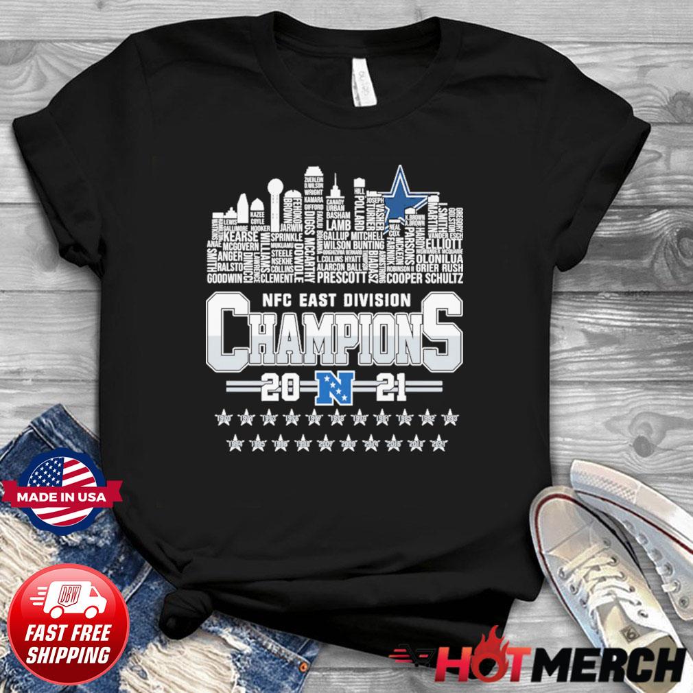 Cowboys Football Team 2021 Nfc East Division Champion Shirt, hoodie,  sweater, long sleeve and tank top