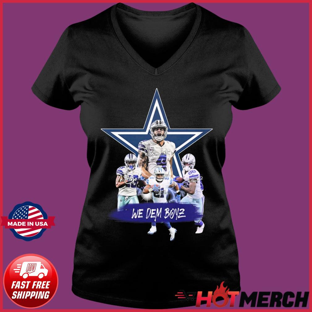 Dallas Cowboys We Dem Boyz signatures shirt, hoodie, sweater, long