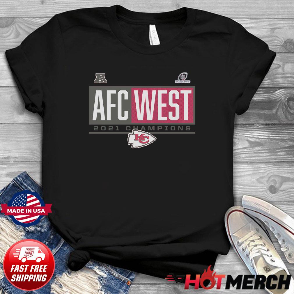 Official kansas City Chiefs 2021 AFC West Division Champions Blocked  Favorite Merch T-Shirt, hoodie, sweater, long sleeve and tank top