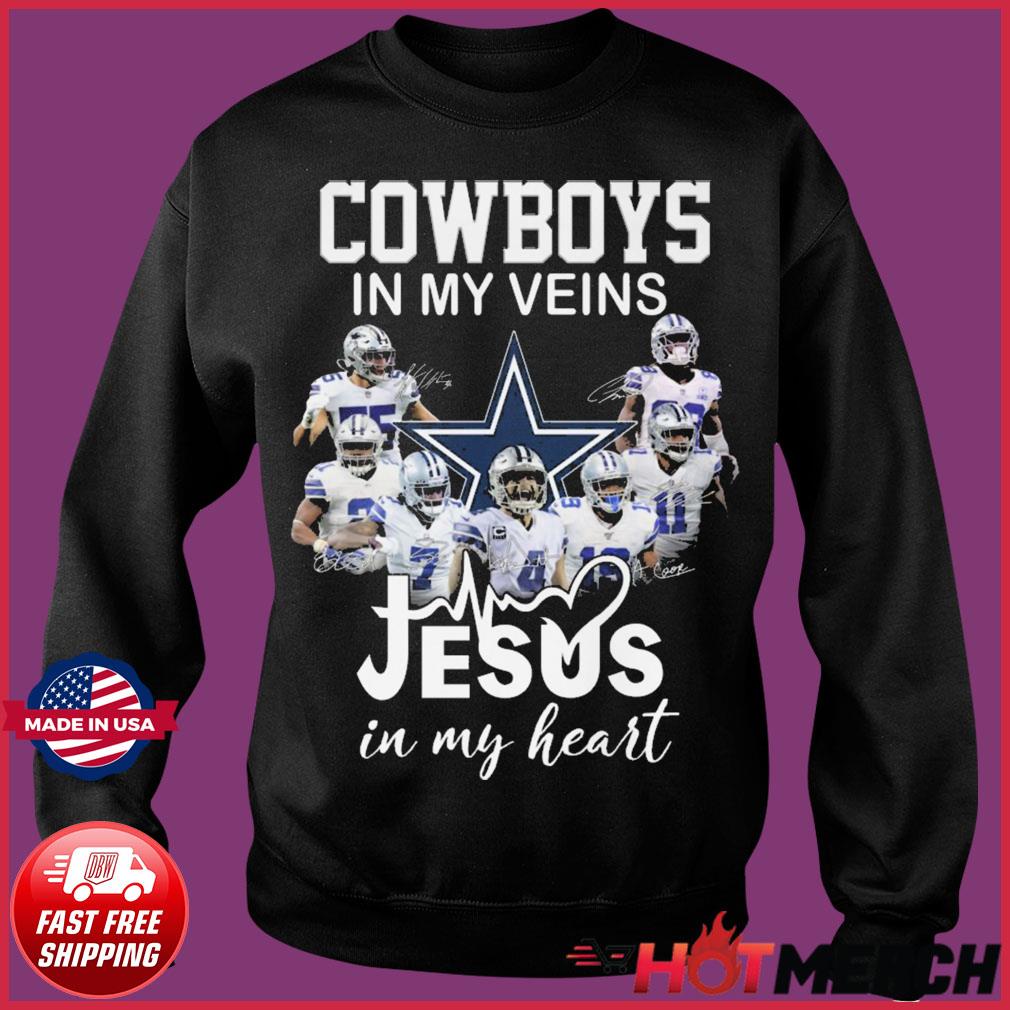 Jesus All I Need Is A Little Bit Of Dallas Cowboys T-Shirts, Hoodies