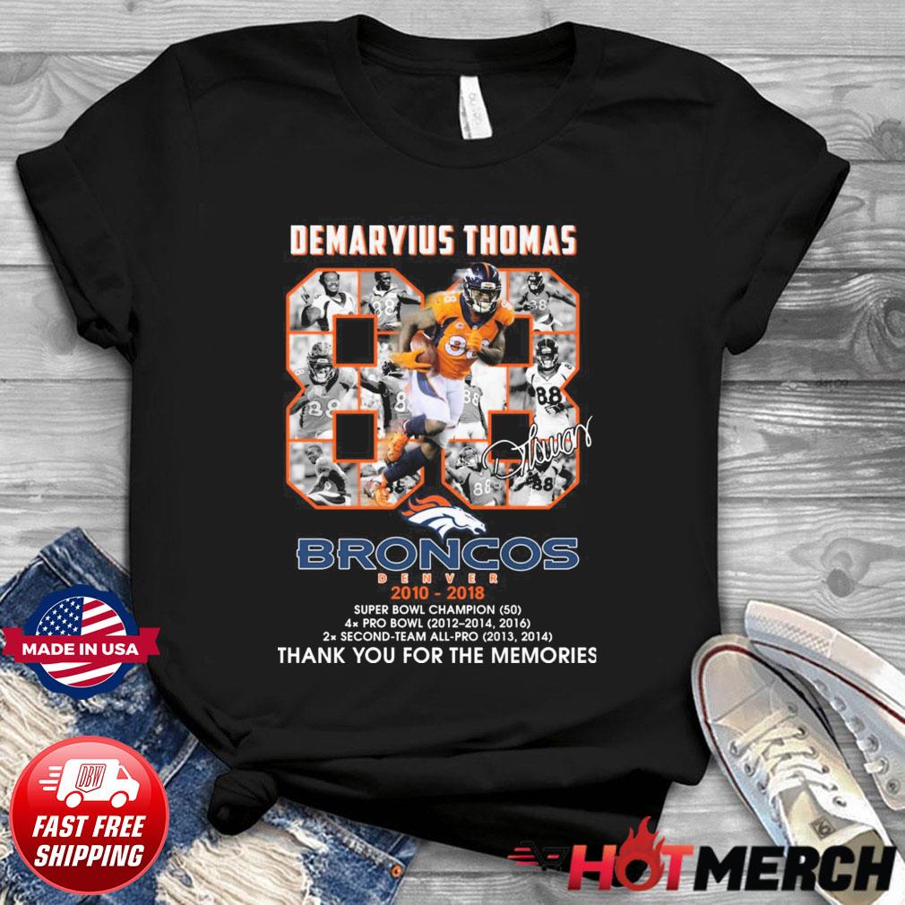 Free Shipment Denver #88 Demaryius Thomas Jersey Navy Blue Orange