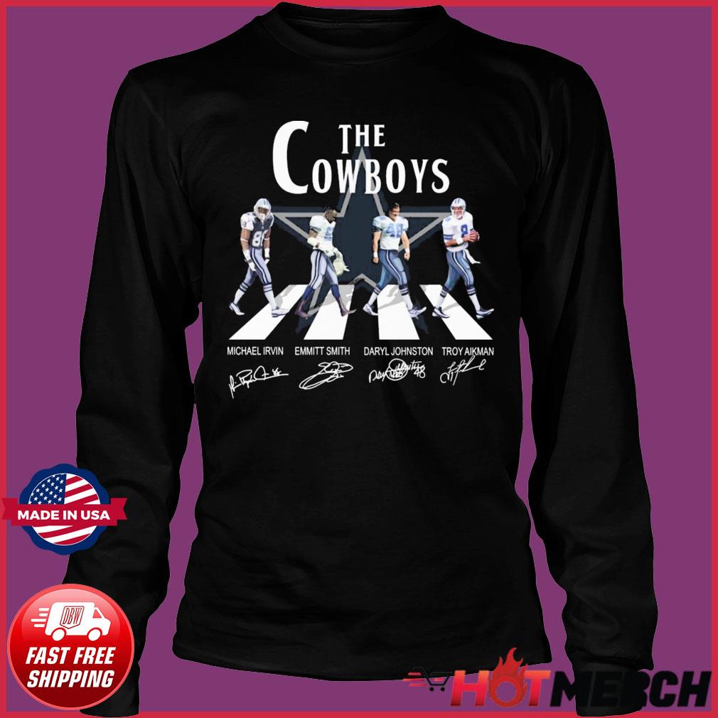 The Dallas Cowboys abbey road 2022 signature T-shirt, hoodie, sweater, long  sleeve and tank top