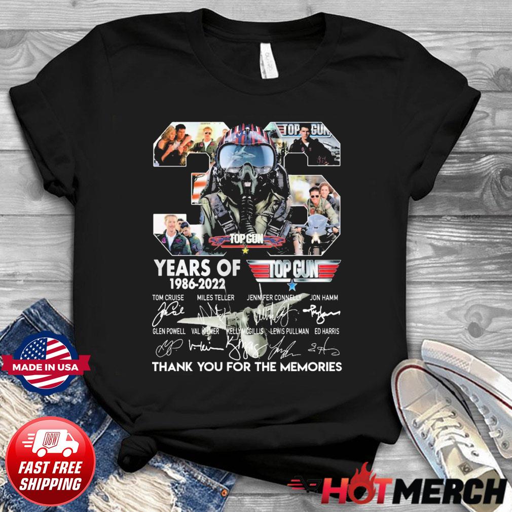 Top Gun 1986-2022 Women's T-Shirt by Mil Merchant - Pixels