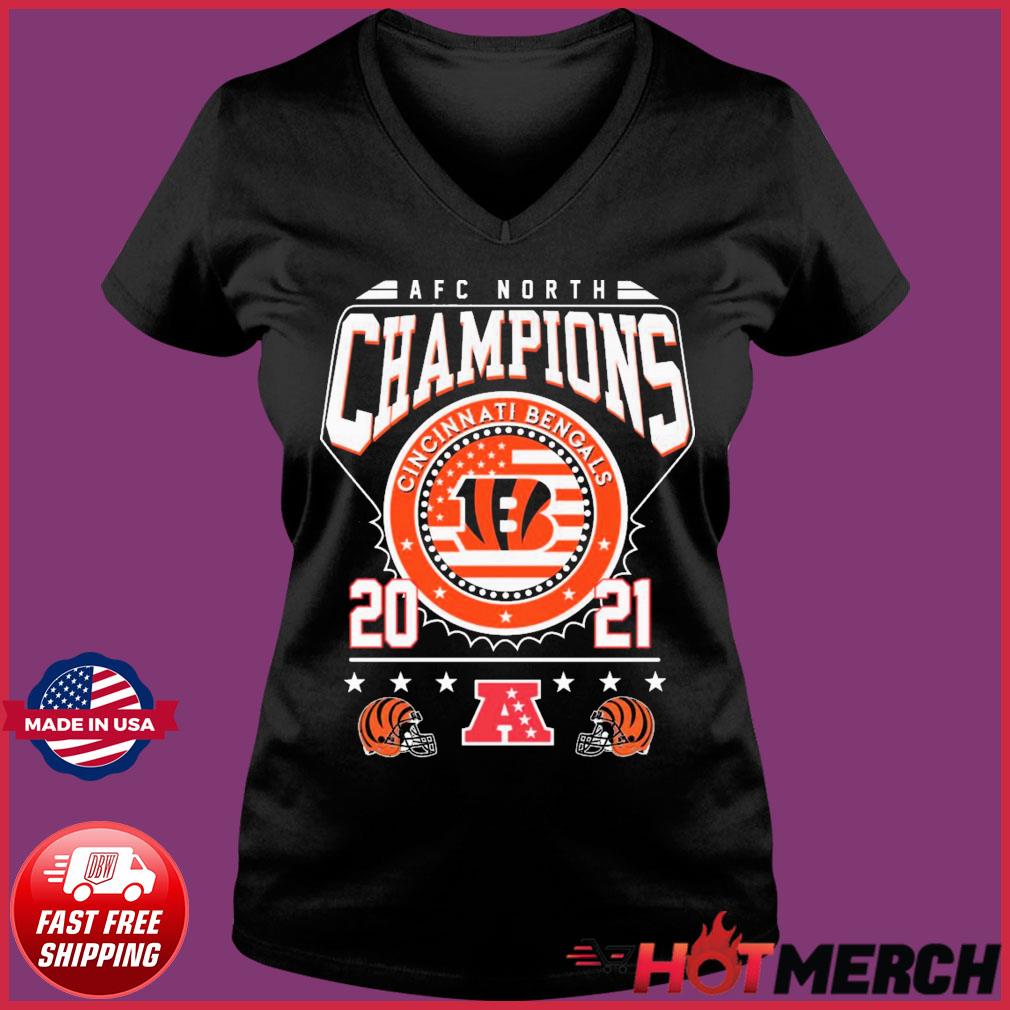 Cincinnati Bengals 2021 2022 AFC North Division Champions shirt, hoodie,  sweater and v-neck t-shirt