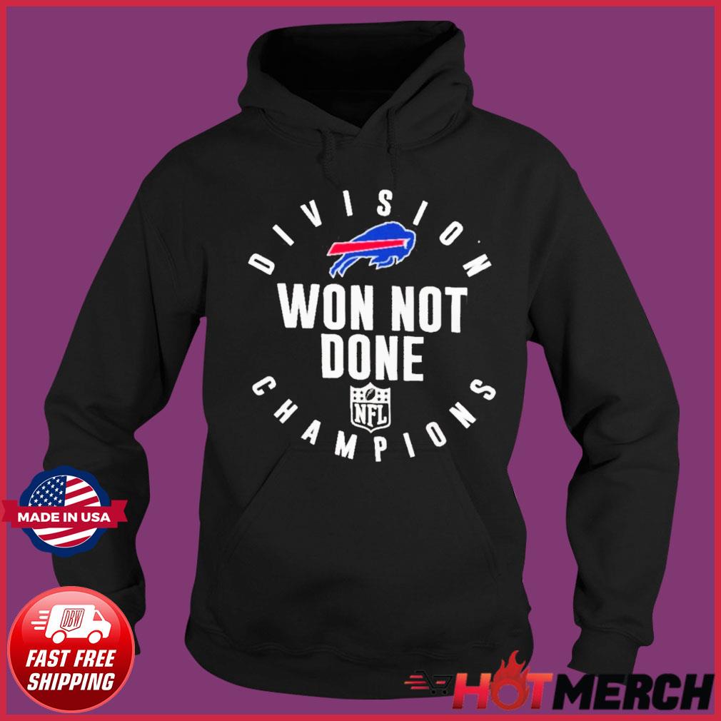 Buffalo Bills AFC East Champions 2020 Won Not Done T-Shirt - Trend