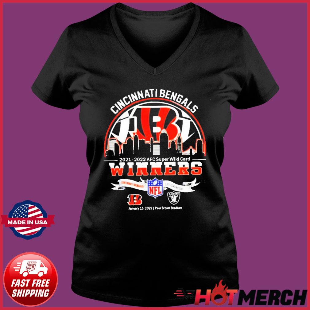 Cincinnati Bengals 2021-2022 Afc Champions Signatures Shirt