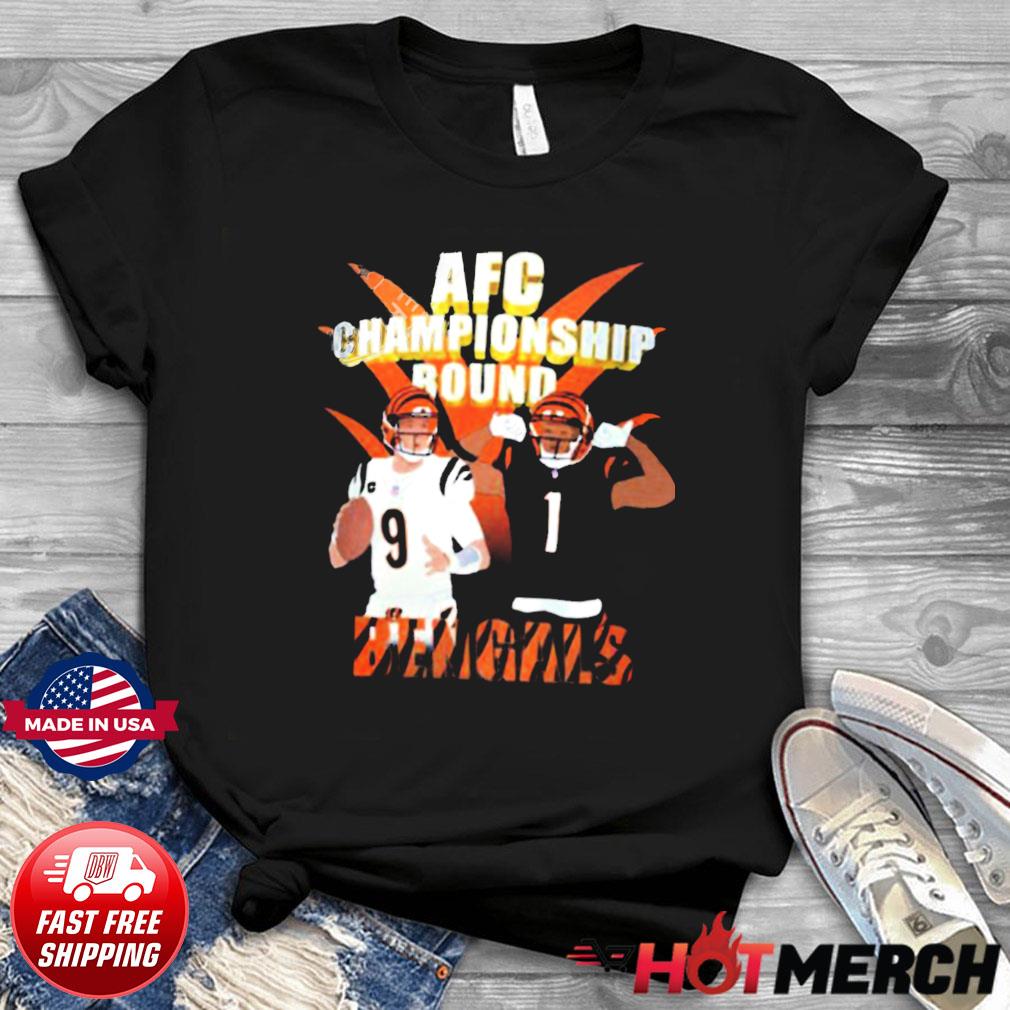 Cincinnati Bengals Nike 2021 AFC North Division Champions Trophy Collection  T-Shirt - Black