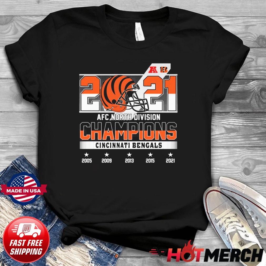 Cincinnati Bengals AFC North Division Champions Signature Shirt