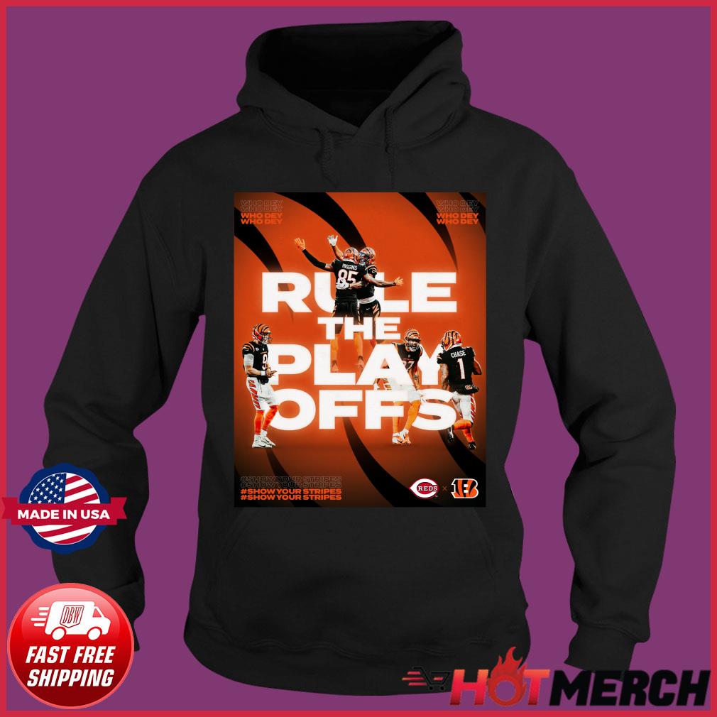 Cincinnati Bengals Rule The Playoff Shirt, hoodie, sweater, long