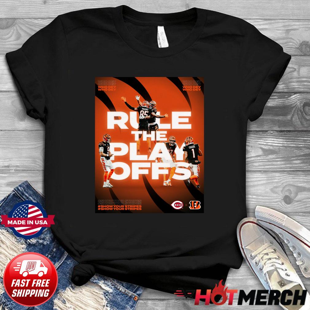 Cincinnati Bengals Rule The Playoff Shirt, hoodie, sweater, long sleeve and  tank top