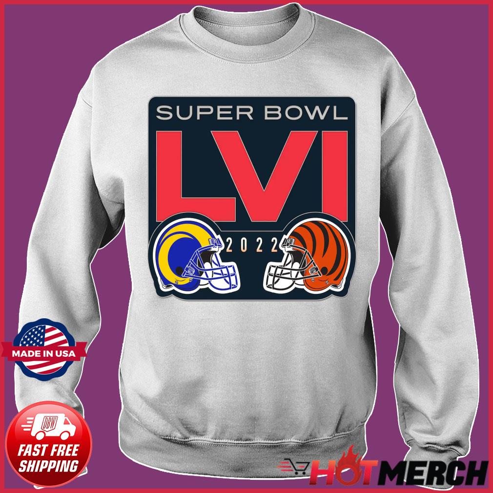 Cincinnati bengals vs los angeles rams championship lvi on the brain New  shirt, hoodie, sweater, long sleeve and tank top