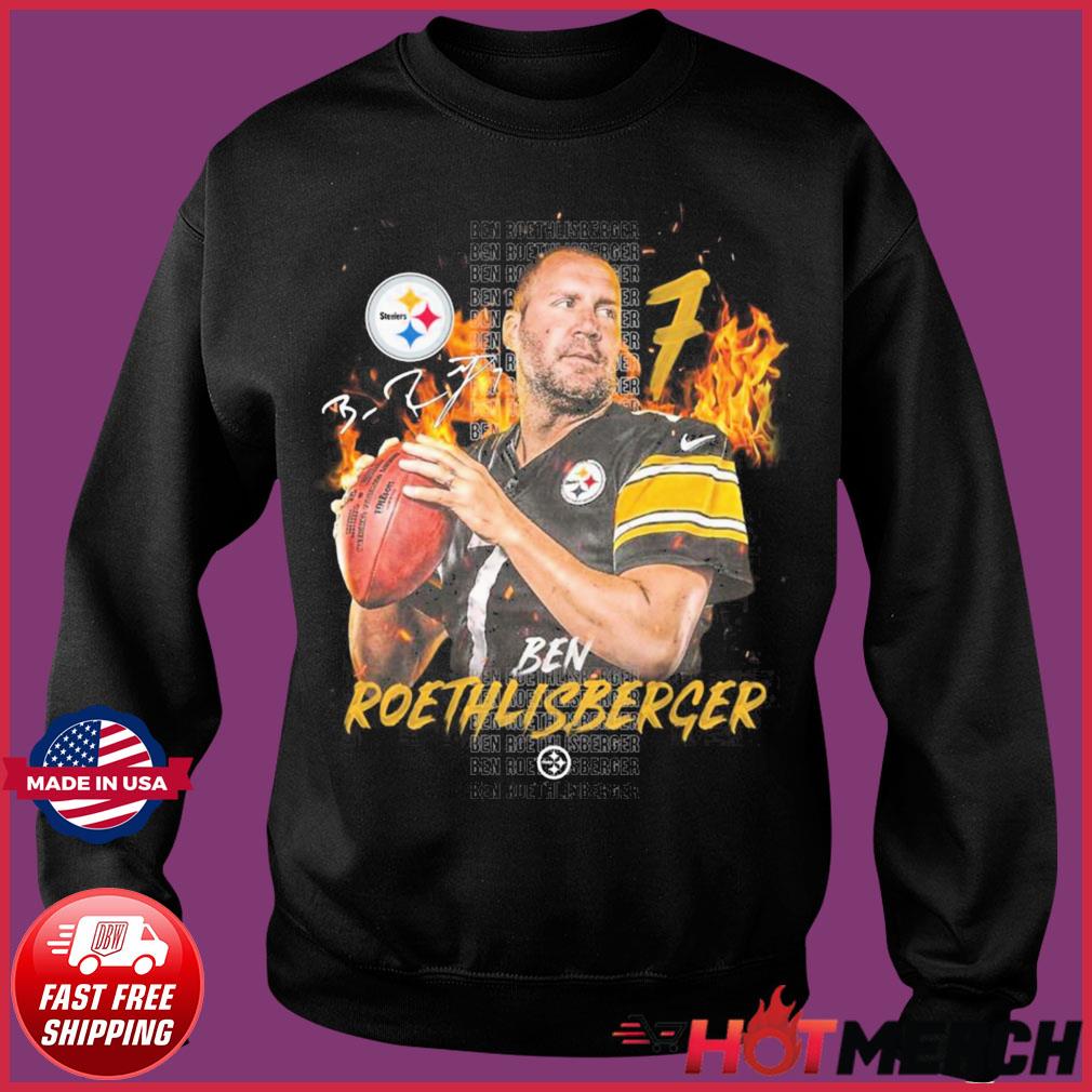 Thank You #7 Ben Roethlisberger Steelers Tee Shirt, hoodie, sweater, long  sleeve and tank top