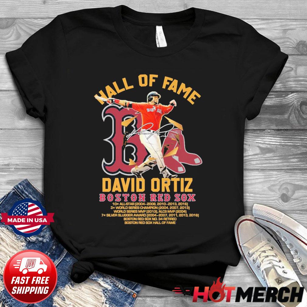 Boston Red Sox David Ortiz 2022 Hall Of Fame Shirt, hoodie