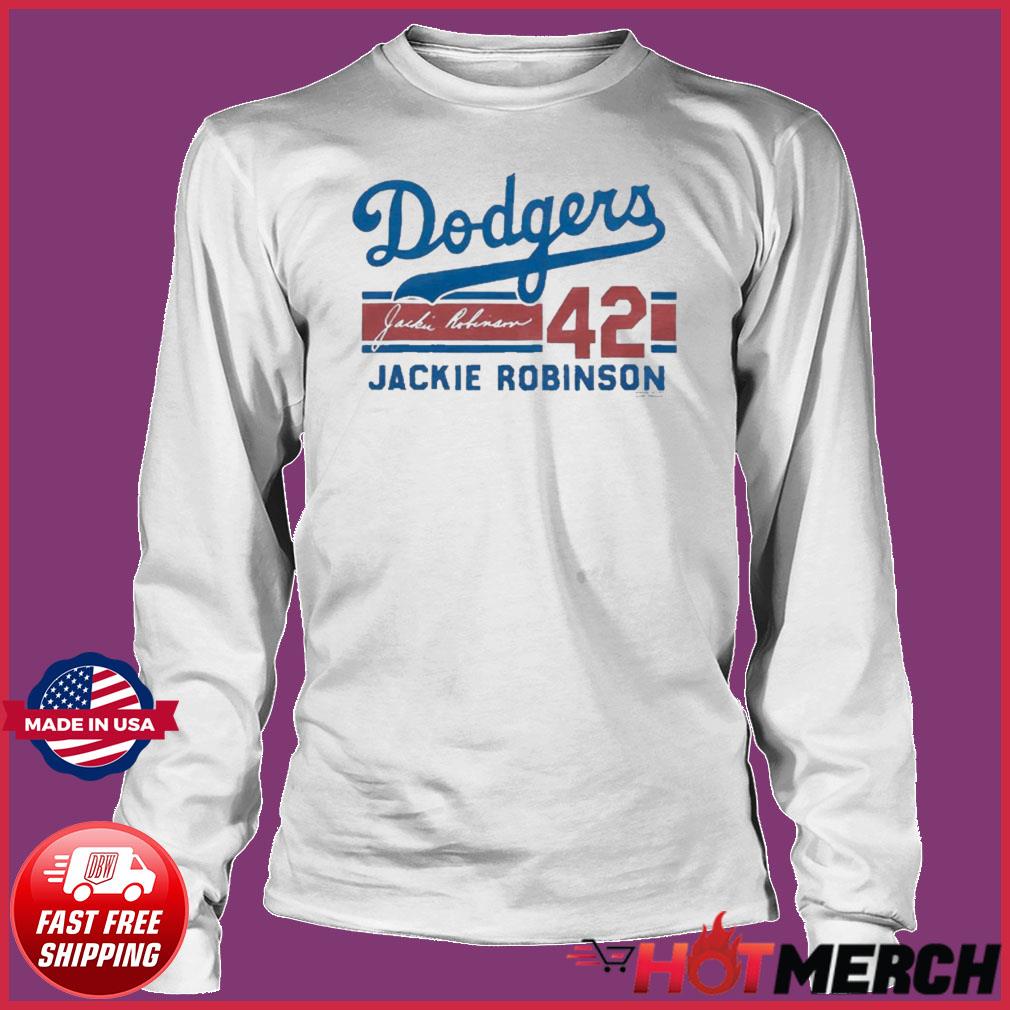 Jackie Robinson 42 Los Angeles Dodgers Signature Shirt, hoodie, sweater,  long sleeve and tank top