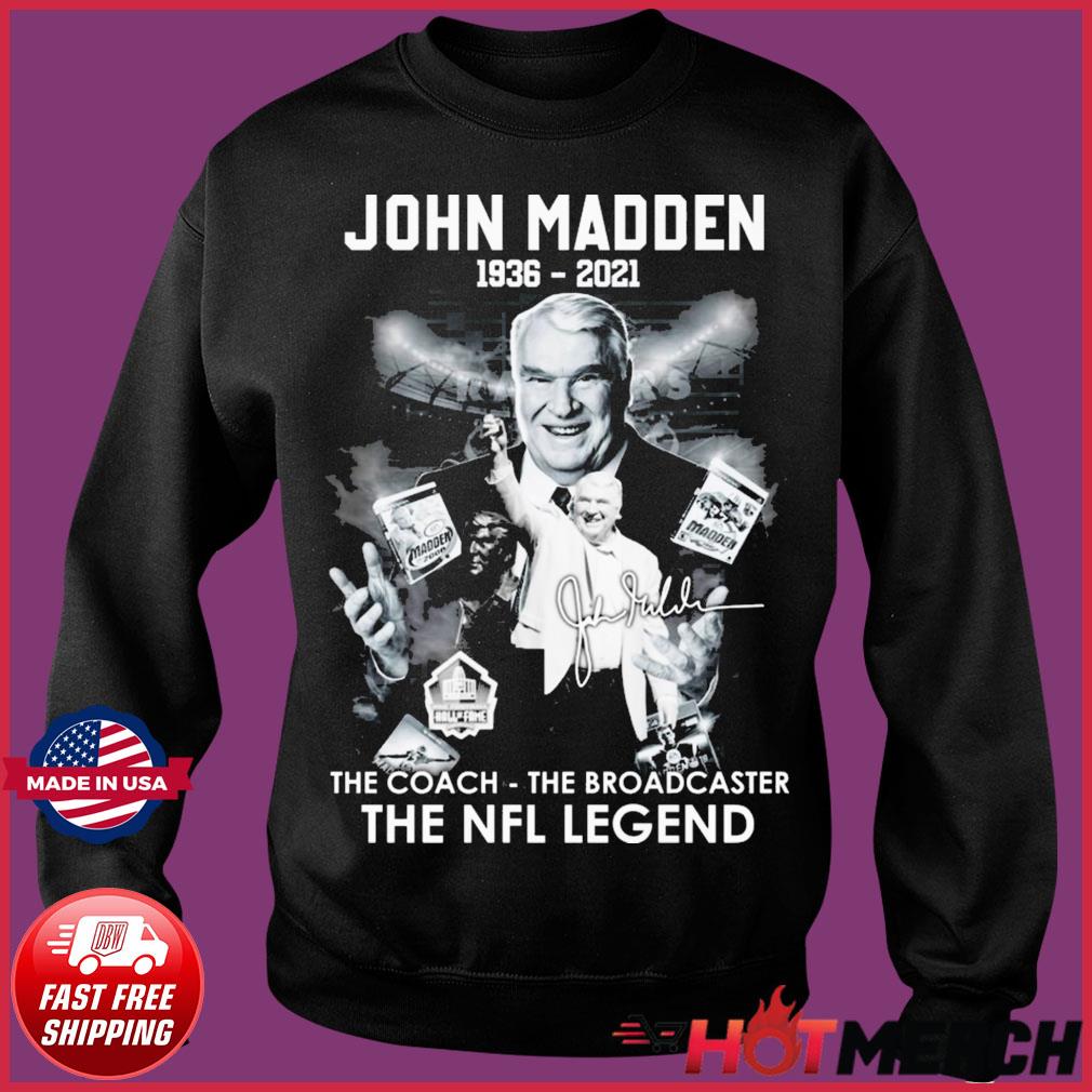 All Madden Edition Thanks Coach Madden John Madden Shirt, hoodie, sweater,  long sleeve and tank top