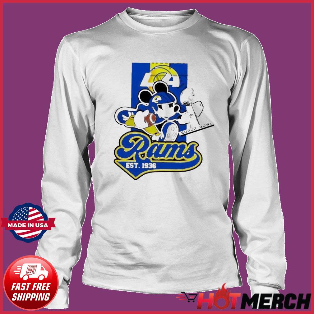 Official Mickey Mouse Los Angeles Rams 2022 Super Bowl Lvi Champions Shirt,  hoodie, sweater, long sleeve and tank top