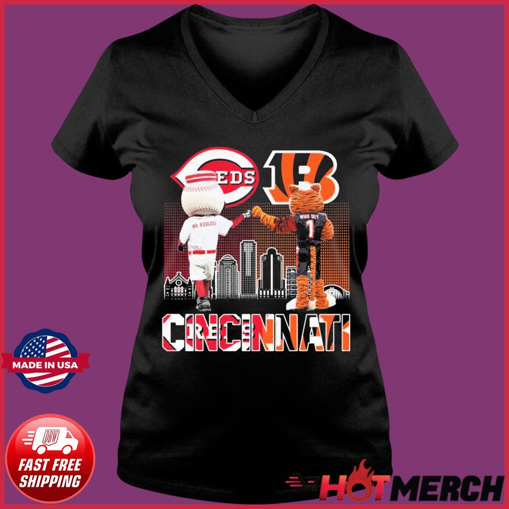 Official CincinnatI reds infant mascot T-shirt, hoodie, tank top, sweater  and long sleeve t-shirt