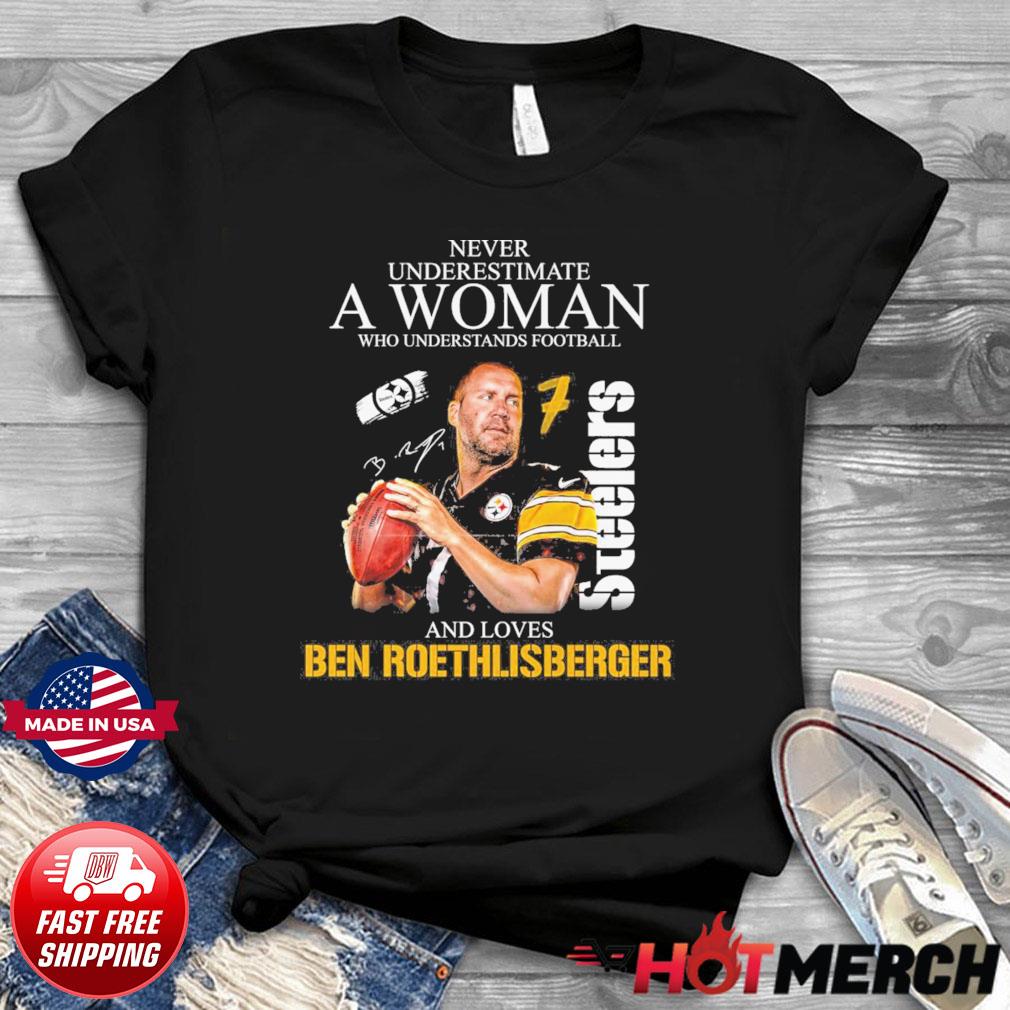 Ben Roethlisberger (Steelers) Fake Craft Beer Label T-Shirt