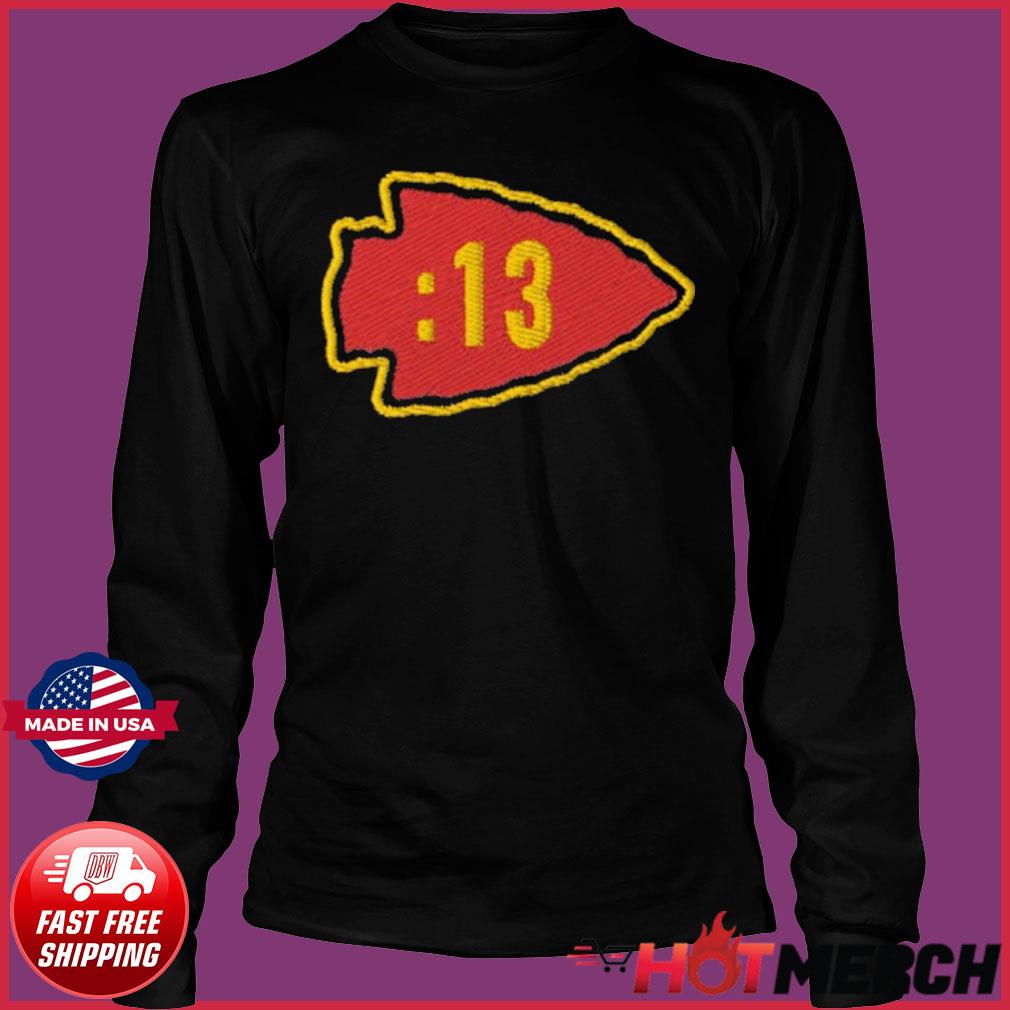 Patrick Mahomes 13 SECONDS Kansas City Chiefs Logo Shirt, hoodie, sweater,  long sleeve and tank top