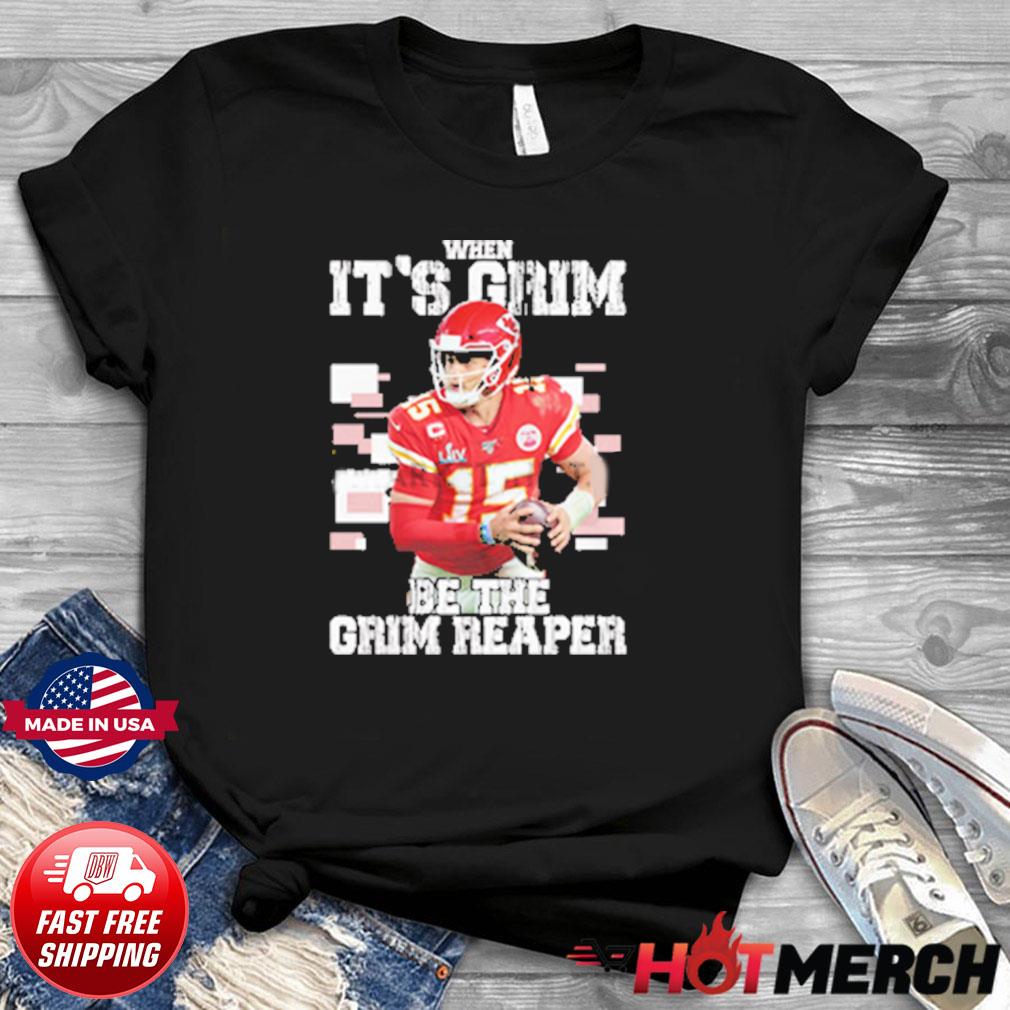 Premium Patrick Mahomes the grim reaper Classic shirt, hoodie, sweater,  long sleeve and tank top