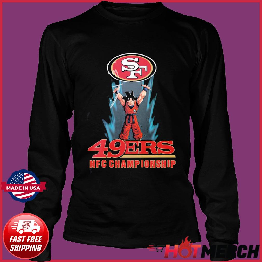 Get Songoku San Francisco 49ers shirt For Free Shipping • Custom